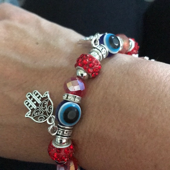 Whenandwear Jewelry - Red Evil Eye 🧿 Bracelet